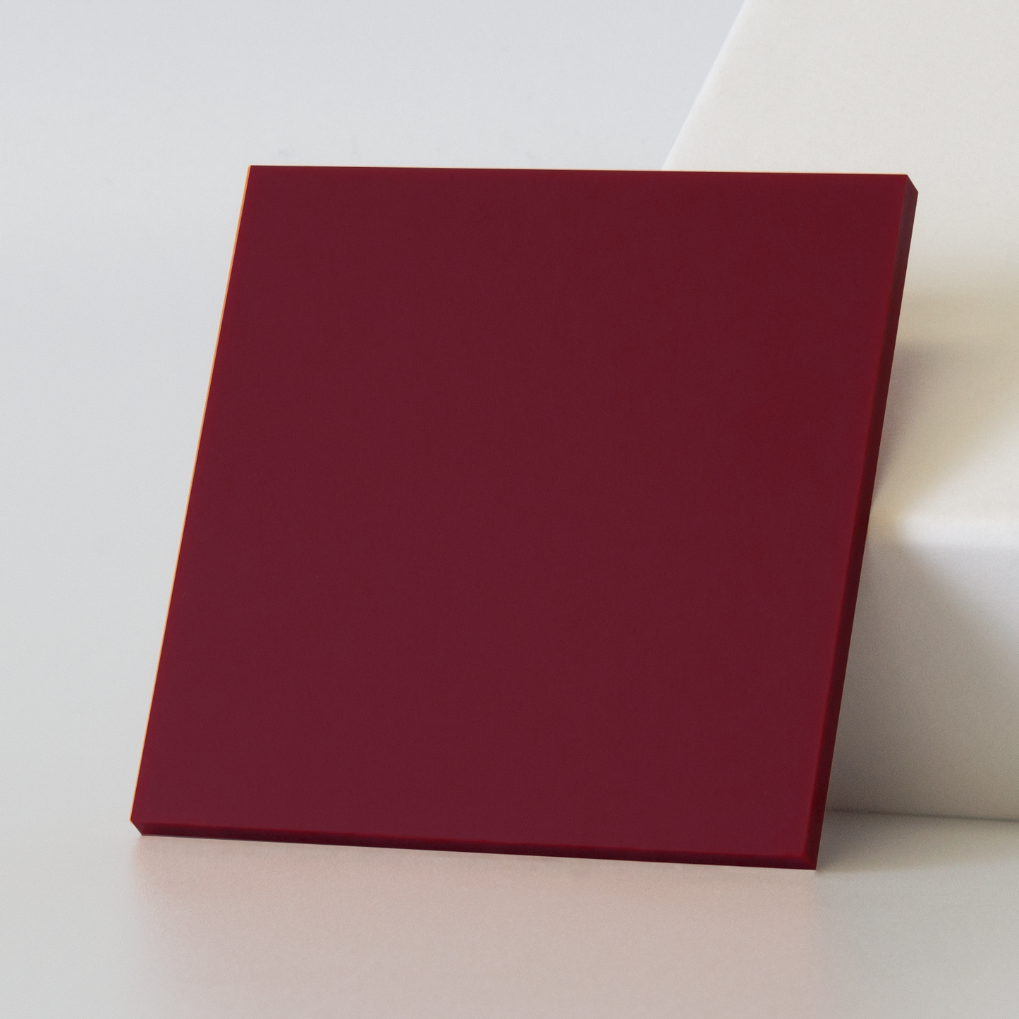Burgundy Cast Acrylic