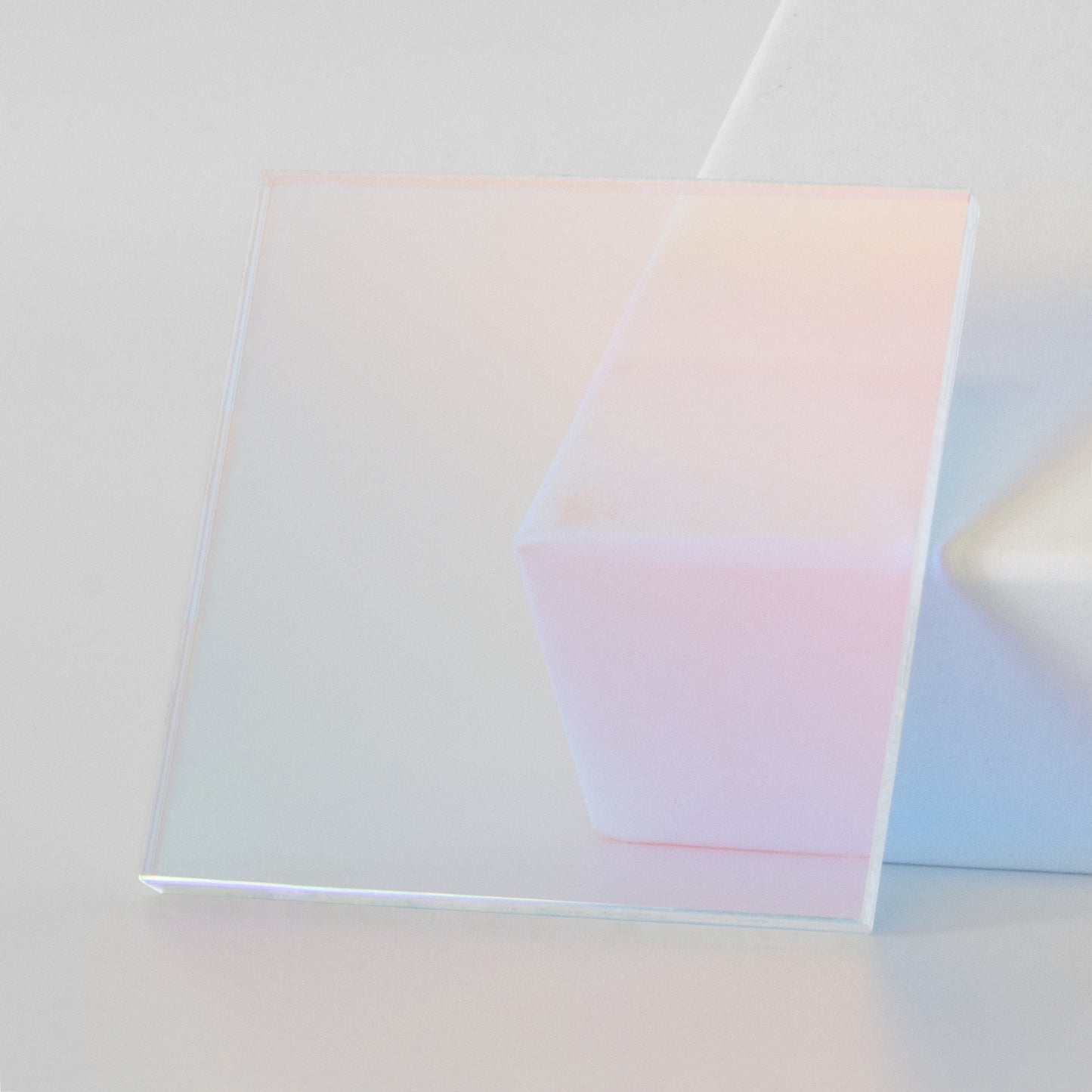Iridescent Clear Cast Acrylic