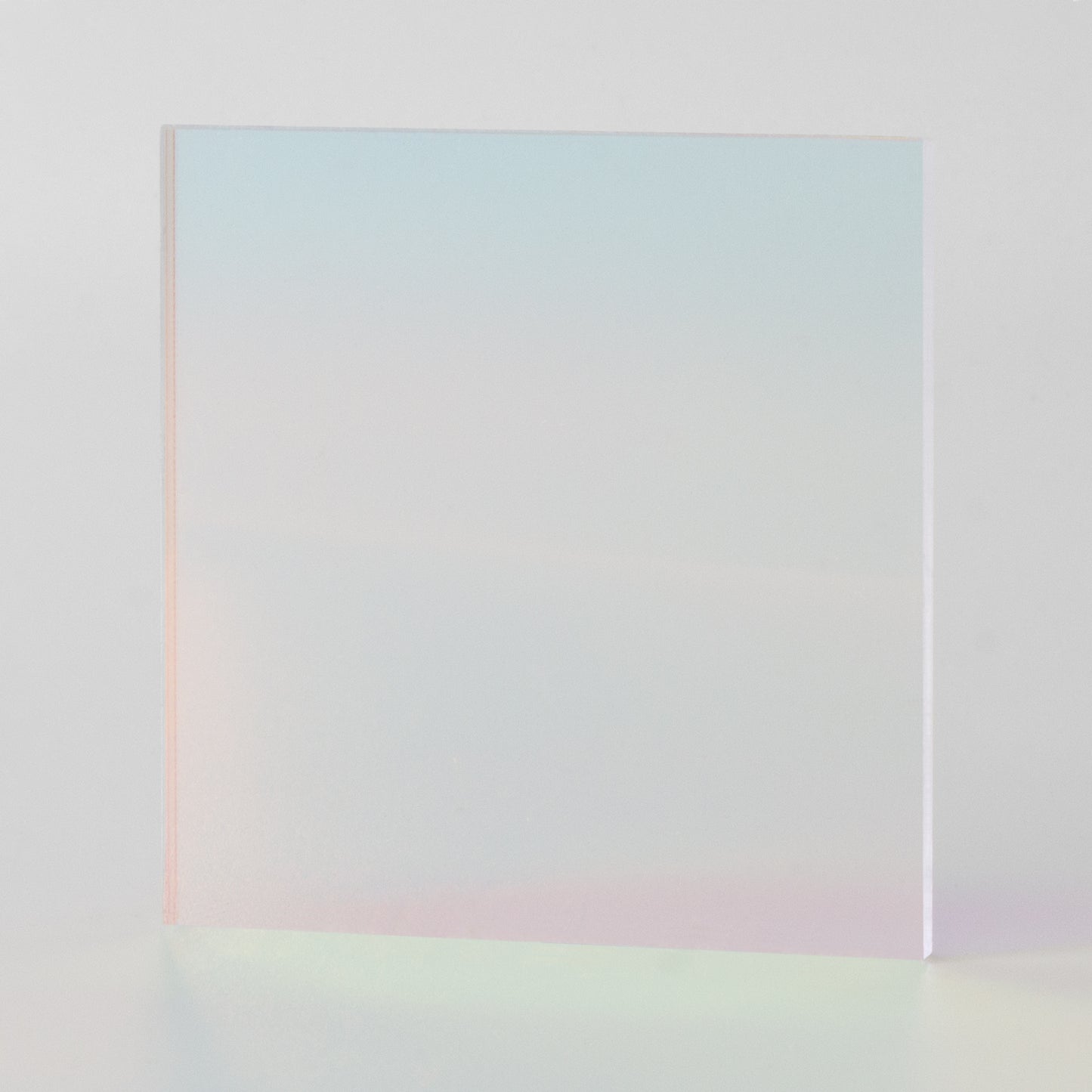 Iridescent Clear Cast Acrylic