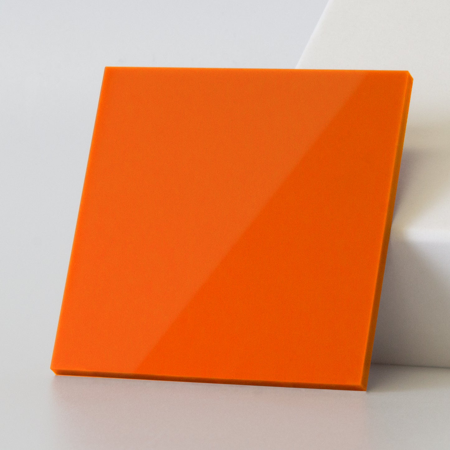 Orange Cast Acrylic