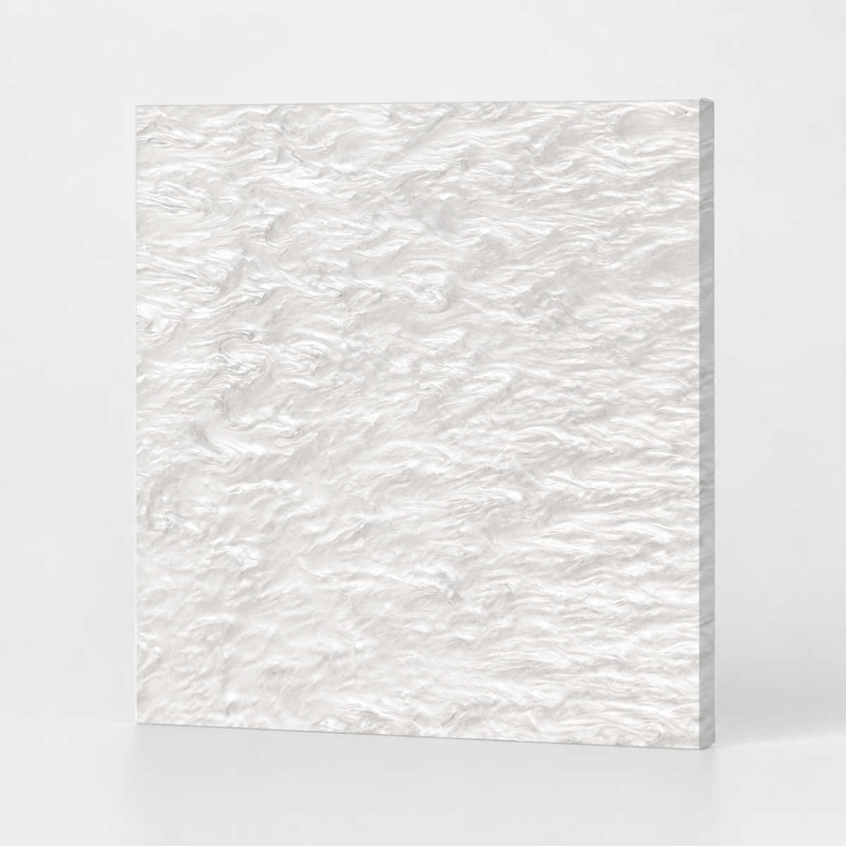 True White Marble Cast Acrylic