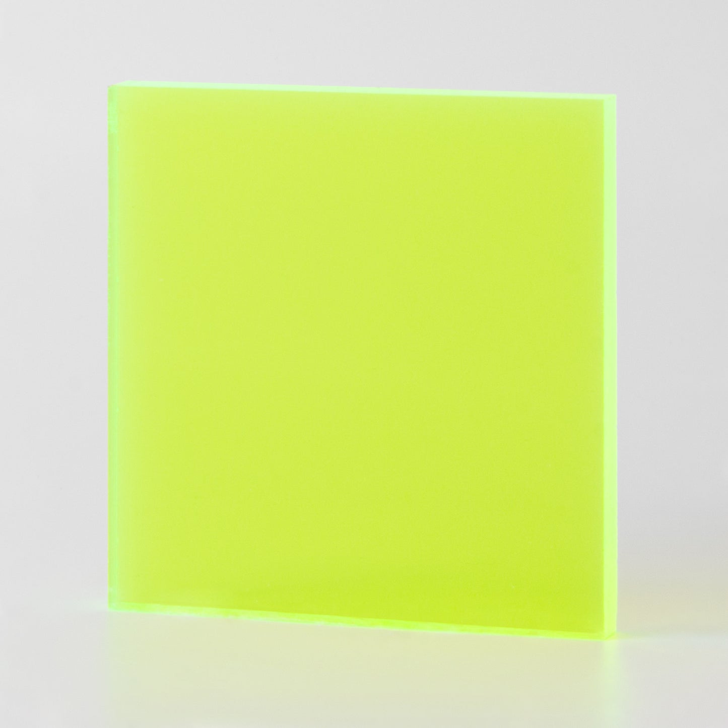 Flourescent Green Cast Acrylic