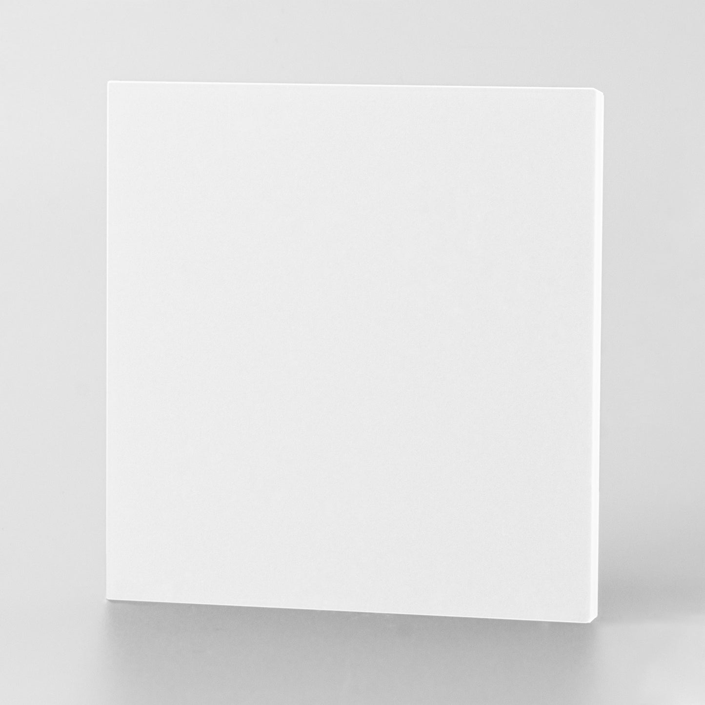 Matte White Cast Acrylic