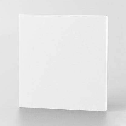 Matte White Cast Acrylic