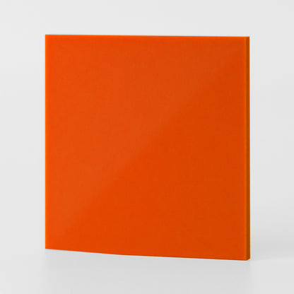 Orange Cast Acrylic