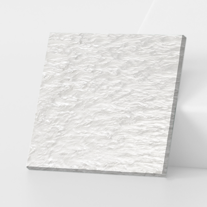 True White Marble Cast Acrylic